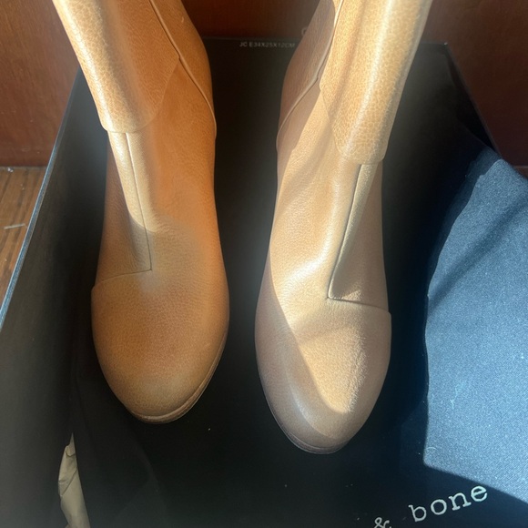 Rag & Bone Newbury Bootie in Camel - 7.5 Never Been Worn! - Picture 3 of 5